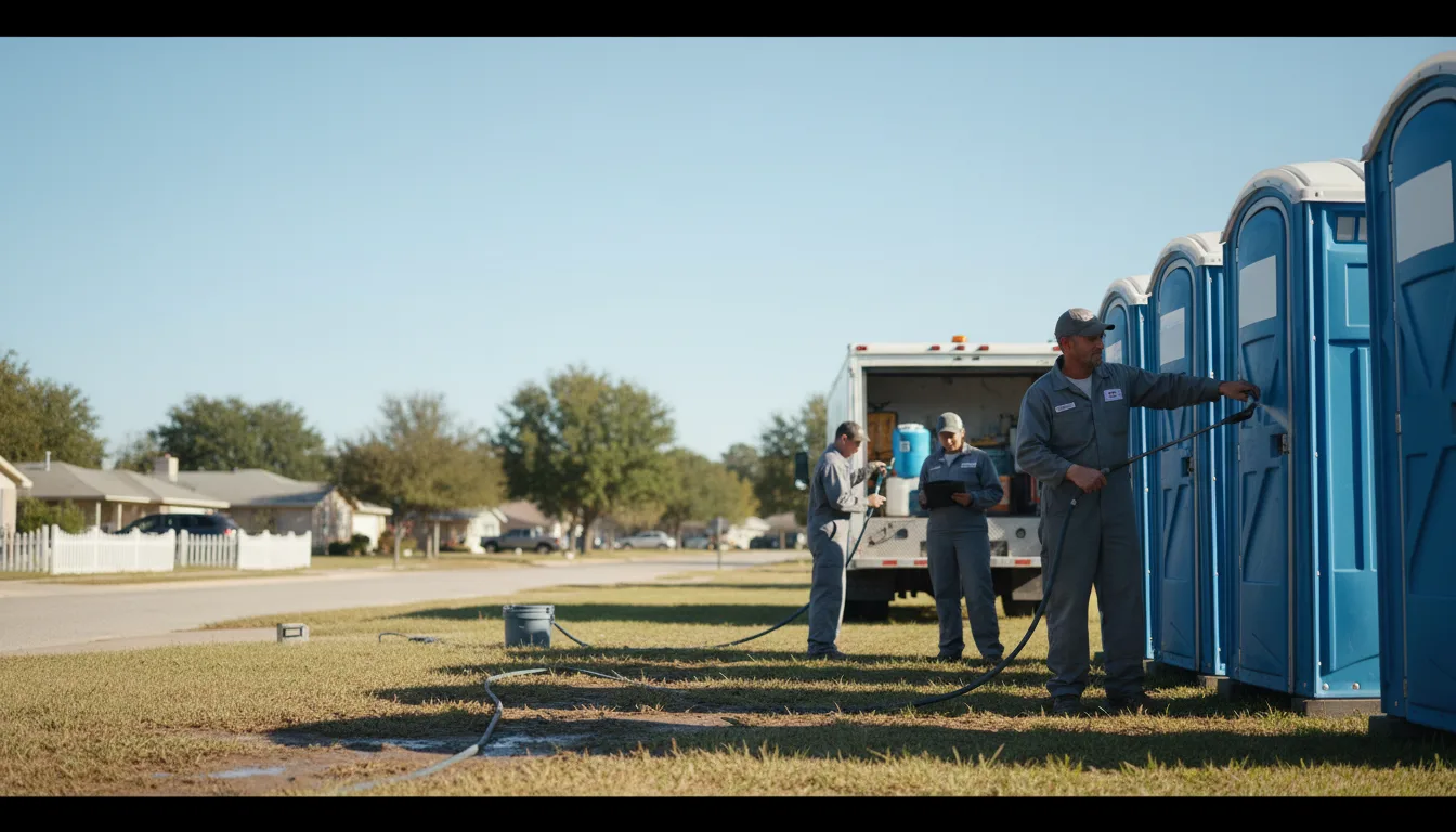 Long-Term Portable Toilet Rental in Dade City, FL near me